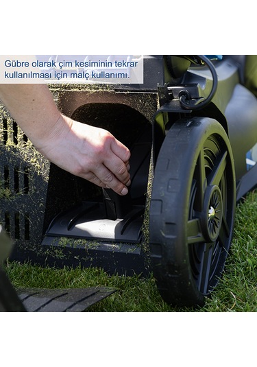 Scheppach BC-MP430 2x4AH Akülü Çim Biçme Makinesi - 5911415400