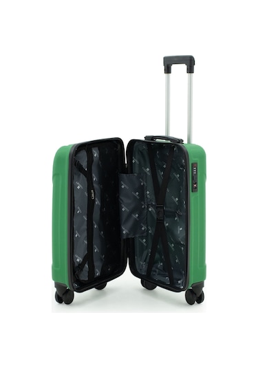 Petra Lüx Abs Kabin Boy Valiz 55 Cm Yeşil