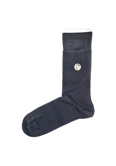 Altın Teknolojili Erkek Bambu Çorap-3 Çift Siyah Antrasit - Kiremit