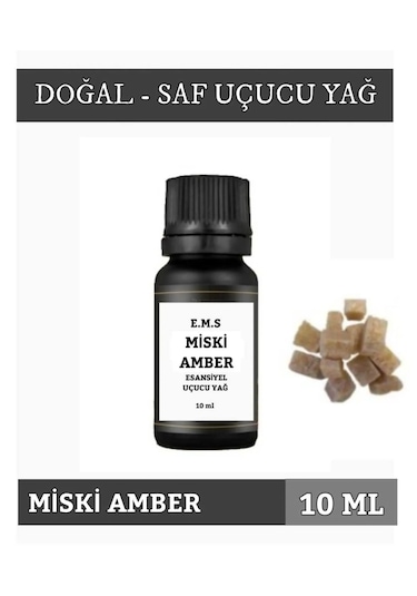 Miski Amber Esansiyei Uçucu Yağ Buhurdanlık Oda Kokusu 10 Ml