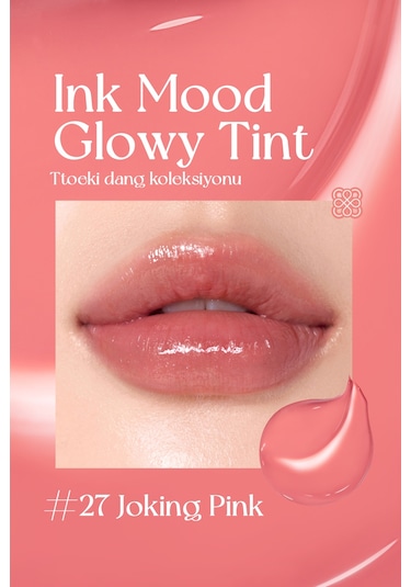 Peripera Perıpera Ink Mood Glowy Tint 27 Joking Pink Tteok Recipe 27