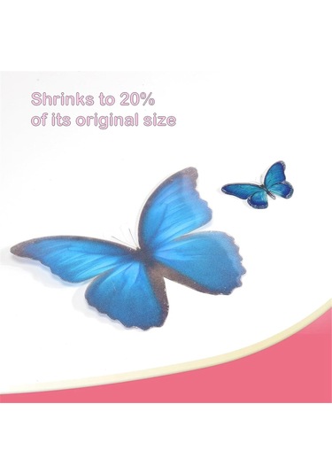 Yazdırılabilir Büzüşen Plastik Levhalar, Yazdırılabilir Büzüşen Plastik Levhalar, 6 Levha