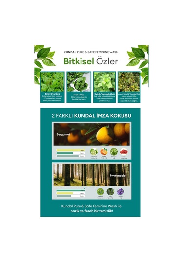 Kadınlara Özel İntim Temizleme Jeli Kundal Feminine Cleanser 300ml Pitonchid
