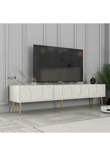 Variant Lyon Alt Tv Ünitesi - Krem / Altın