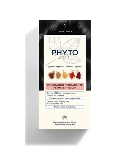 Phyto Phytocolor Bitkisel Saç Boyası - 1 Siyah