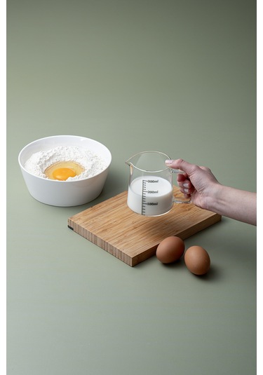 Emsan Lia Borosilikat Ölçü Kabı 300 Ml Şeffaf