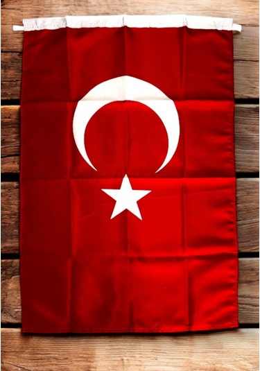 Alpaka Kumaş Türk Bayrağı 1. Kalite 50x75 Cm