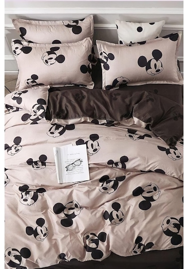 Always Mickey Mouse Tek Kişilik Çift Taraflı Nevresim Takımı