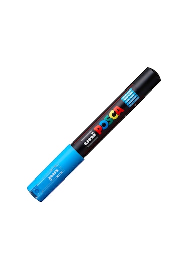 Uni Posca Pc-1M Boyama Markörü 0.7 MmAçık  Mavi