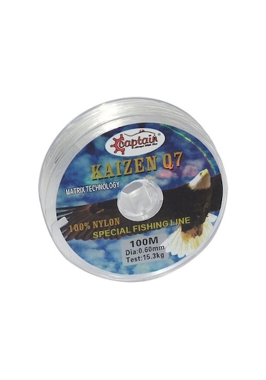 Kaızen Q7 Makara Misina 100 Mt Beyaz 0,30 Mm (283027210)