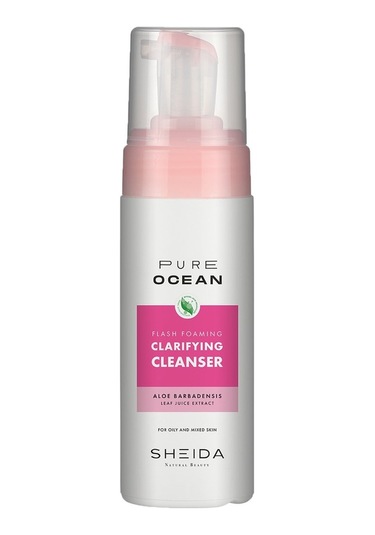 Sheida Pure Ocean Kuru ve Hassas Ciltler için Temizleme Köpüğü 150 ML