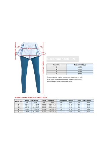 Skycity Esnek Bel, Hızlı Kuruma Ve Tam Kapsama Özellikli 2 Si 1 Arada Kadın Spor Taytı Koyu Mavi