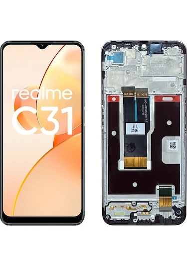 Oppo Realme C31 Lcd Ekran Dokunmatik Çıtalı