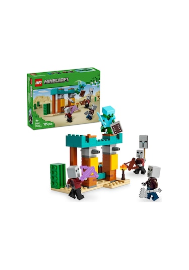 LEGO® Minecraft® Serseri Köylü Çöl Devriyesi 21267 - 7 Yaş ve Üzeri Macera Oyunları Seven Çocuklar için Yaratıcı Oyuncak Yapım Seti (105P) LEGO® Minecraft® Serseri Köylü Çöl Devriyesi 21267 - 7 Yaş ve Üzeri Macera Oyunları Seven Çocuklar için Yaratıcı Oyuncak Yapım Seti (105P)
