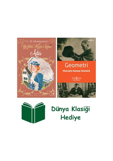 Yeşilin Kızı Anne 3 - Ada + Geometri + Dünya Klasiği Hediye