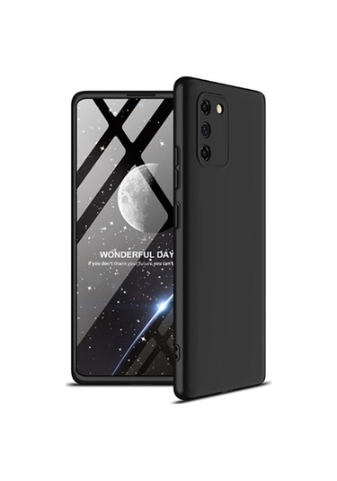 Samsung Uyumlu Galaxy A91 S10 Lite Kılıf Zore Ays Kapak Siyah