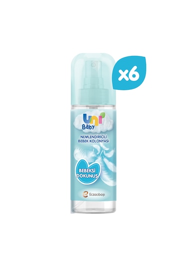 Uni Baby Bebek Kolonyası Bebeksi Kokular 150 Ml 6'Lı