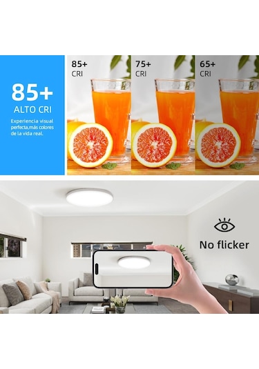 Led Radar Algılama Tavan Lambası Akıllı Panel Işıkları Hareket Sensörü Lamba Koridorlar Koridor Koridor Merdivenler Ev Tavan Işık 20w