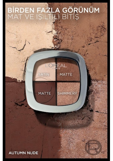 Eye & Cheek Quad - 03 Autumn Nude Dörtlü Far Ve Yanak Paleti 3600524253332-11245