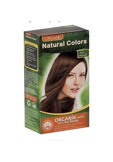 Natural Colors 6ca Karamel Organik Saç Boyası