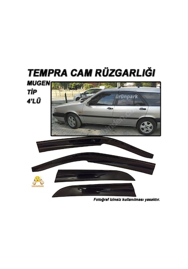Tempra Cam Rüzgarlığı Mugen Tip 4 'Lü