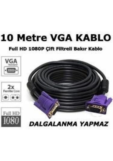 10 Metre Vga Kablo
