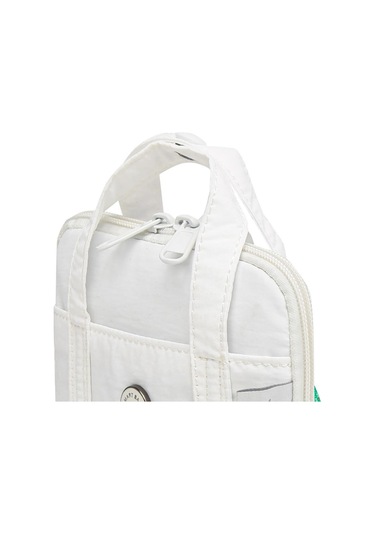 Smart Bags Mikro Poly Kumaş Askılı Mini Boy Kadın Cüzdanı 3346 Beyaz