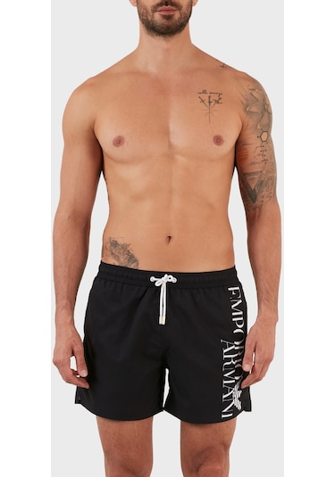 Emporio Armani S 211740 2R424 92420 Erkek Mayo Şort Siyah
