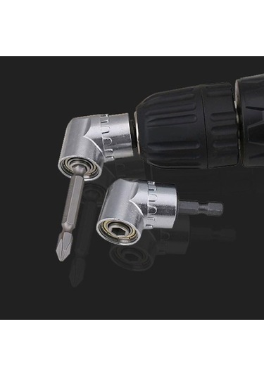 2 Adet Dik Açılı Matkap Ataşmanları, 105 Derece Elektrikli Köşe, Tornavida Vidaları, Laboratorfe Viding Bükme Köşeleri