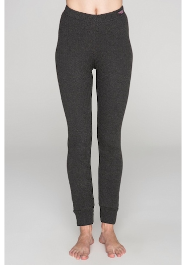 Thermoform Soft Unisex Termal Alt İçlik  Antrasit Koyu Gri