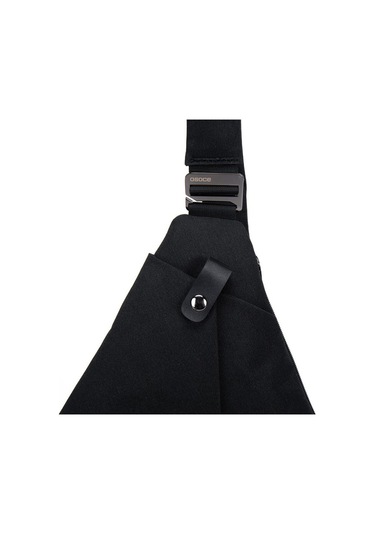 Erkek Ve Kadınlar İçin Geniş Kapasiteli Çapraz Askılı Sırt Çantası, Şık Ve Hafif Spor Seyahat Çantası, Günlük Kullanım İçin Pratik Çapraz Çanta Modelleri Siyah