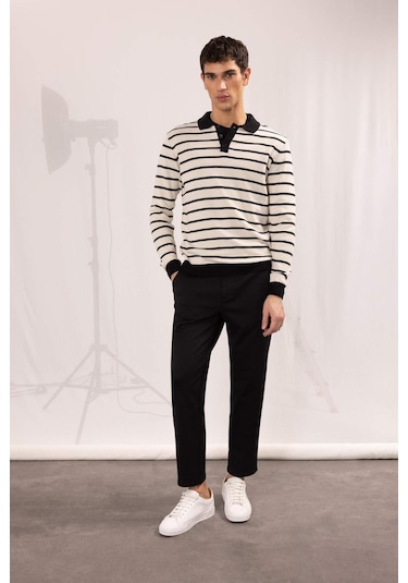 Defacto Tailored Fit Pantolon T6317az26spbk27 Siyah-bk27
