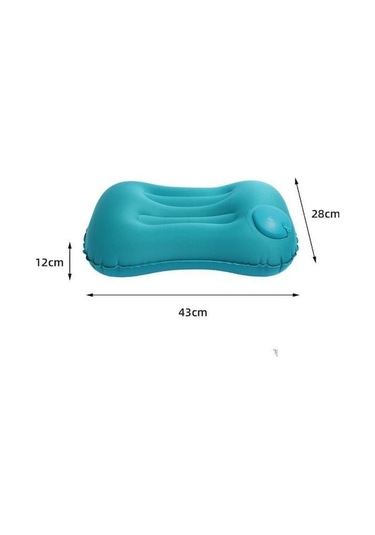 Novahub Lacivert Araba Rahatlatmak Servikal Boyun Seyahat Yastık Hava Şişme Uçak Boyun Yastık Şekerleme Yastık Lacivert Lacivert