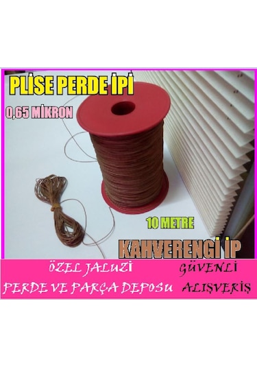 Cambalkon Perde İpi-Plise Perde İpi-Akerdeyon Perde İpi