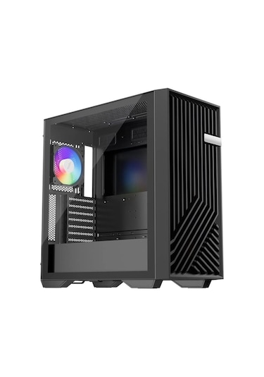 1st Player Fd8 Siyah 750w 80+ Argb 6x12cm Fan Temperli Cam Mesh Usb 3.0 E-atx Kasa