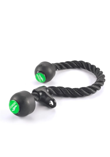 Joinfit Pro Triceps Halatı Spor Salonu Ve Ev Antrenmanına Uygun Siyah - Yeşil