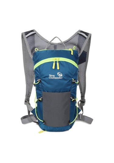 Dancemonkey Yürüyüş Su Sırt Çantası: 2l Su Mesanesi, Geçirmez, Kamp İçin Koyu Mavi Koyu Mavi