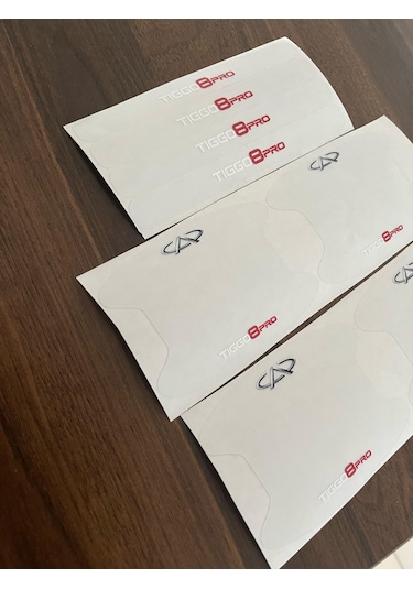 Chery Tiggo 8 Uyumlu Kapı Kolu Çizik Önleyici 8'li Set