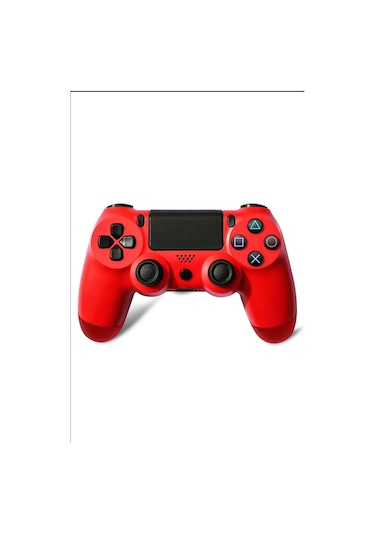 Ps4 Dualshock 4 Gamepad Yeni Nesil Kablosuz Pc Uyumlu Kol Kırmızı