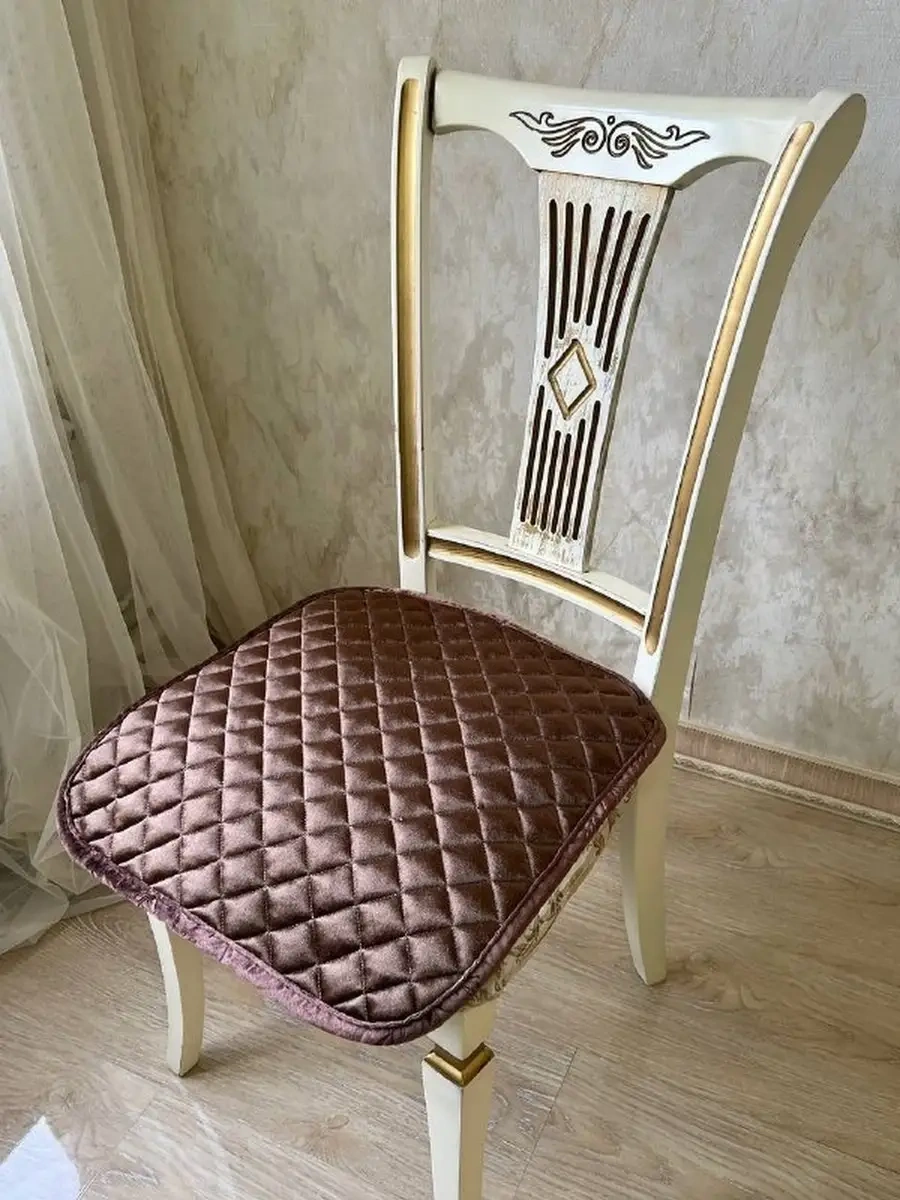 Jansu Home Tekstil' Kordonlu Sandalye Minderi 71761951 Köy Kahverengisi