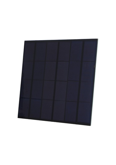 Vkemall 3.5w 6v Çok Kristal Silikon Güneş Paneli - Yüksek Dönüşüm Oranı, Epoksi Kaplama, Dış Mekan Dıy Projeleri İçin Akku Depolama Yok