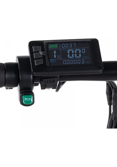 Rks Xs35 Katlanır Elektrikli Bisiklet Gri