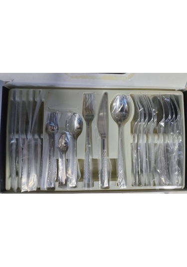 Özlife Linda 36 Parça Çatal Kaşık Bıçak Tak.sade 6 Kiş Kutulu
