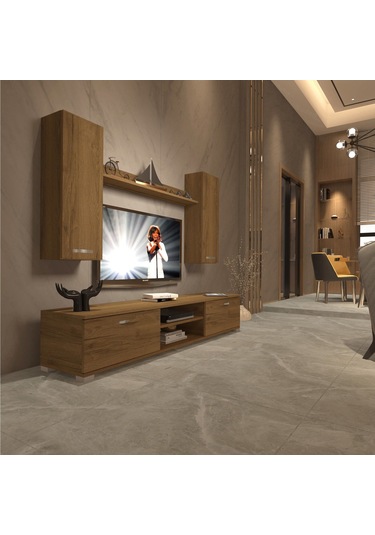 Decoraktiv Eko 7 Mdf Dvd Tv Ünitesi Tv Sehpası Pera