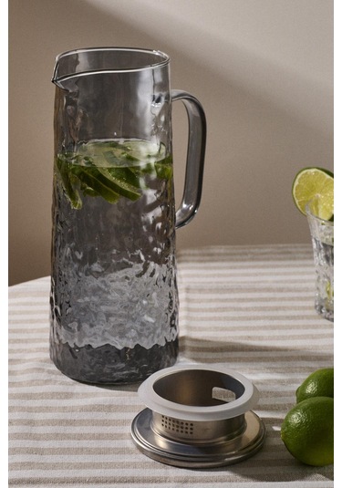 Sante Füme Cam Rüyası Filtre Kapaklı Sürahi 1300ml