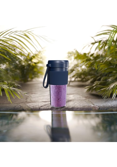 House Pratik HP77 60 W Navy Şarjlı Kişisel Blender