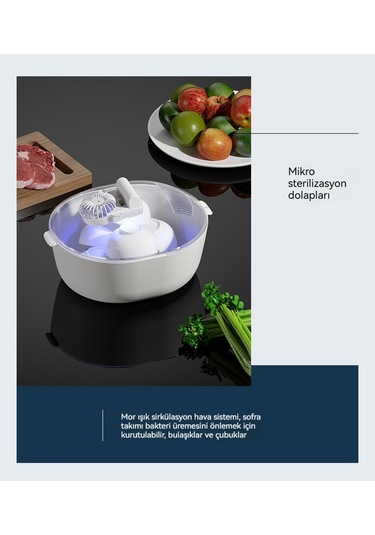 Jian Fan Mutfağı Ev Buzçözücüöz Geçti Geçmez Ev Taze Buz Koruma Beyaz