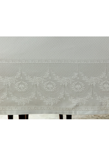 Madame Coco Orient Masa Örtüsü Moı-01160 X 300 Cm-gri