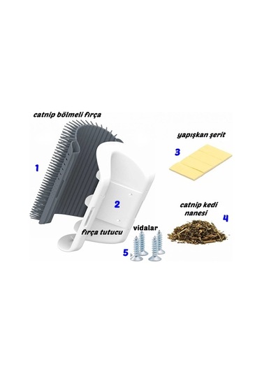 Cat It Kedi Kaşınma Fırçası 13 CM