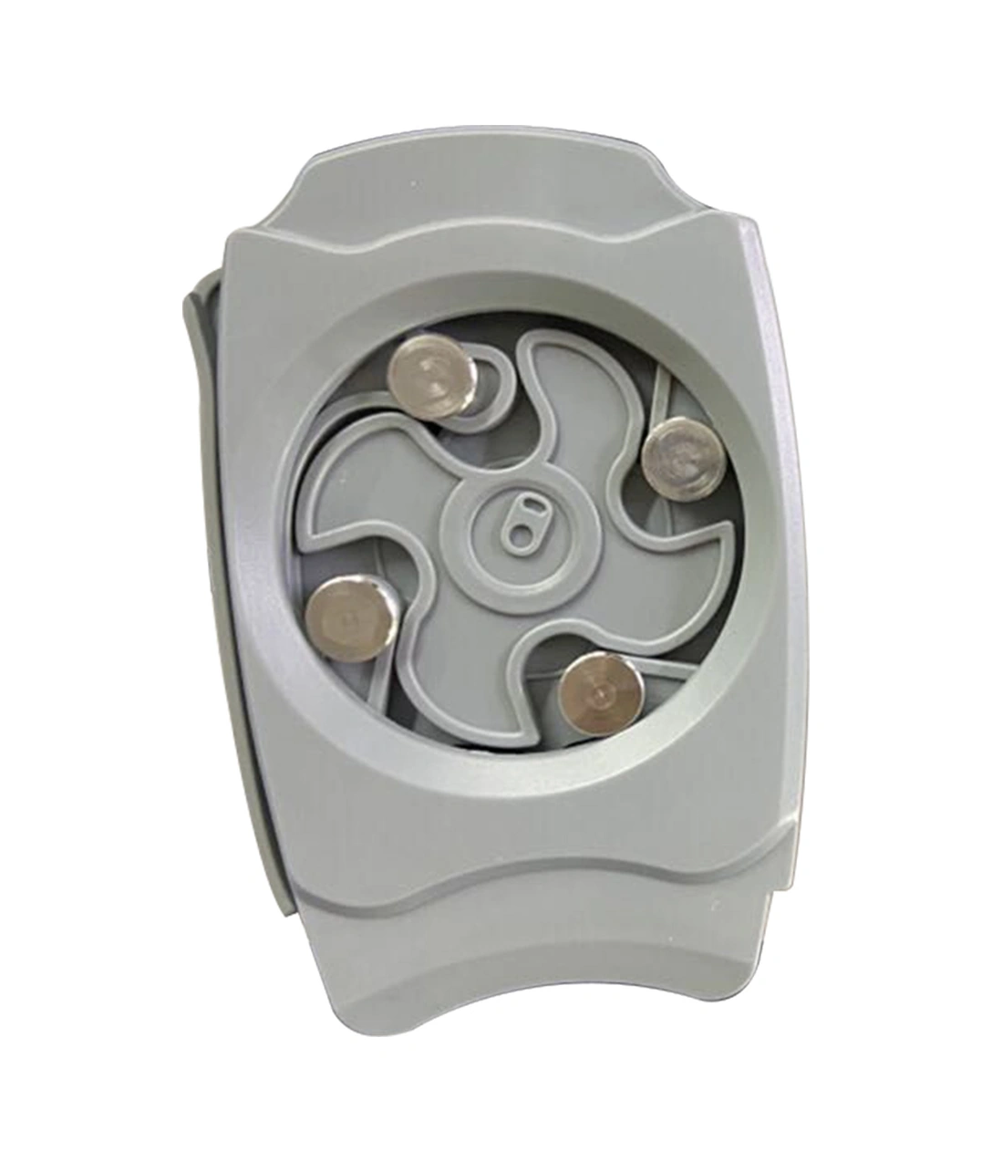 Geeroyoo Abs Metal Materyal Li K İçki Kutusu Açıcı - Tüm Tabanı Güvenli Ce Kaldırır, Aroma Ve Lezzeti Artırır, 5.5cm Çap İçin Uygun Gri